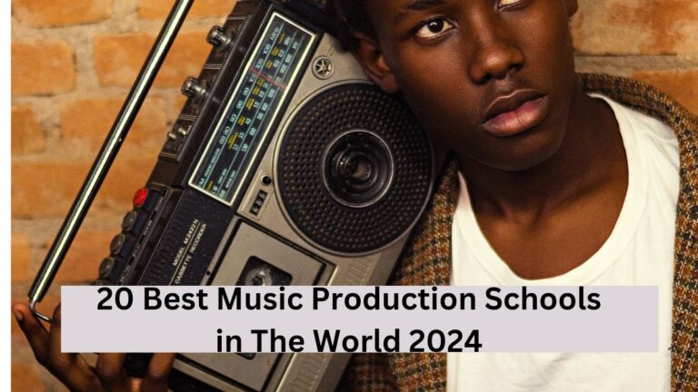 20 Best Music Production Schools in The World 2024